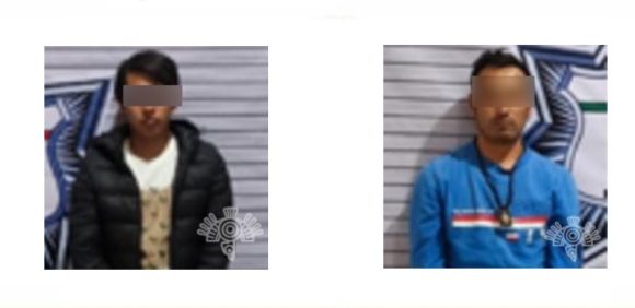Dos hombres con aparente droga son detenidos por la Policía Estatal