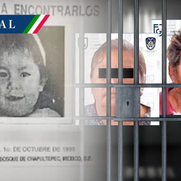 Detienen a pareja que se robó a una niña hace 27 años en Chapultepec