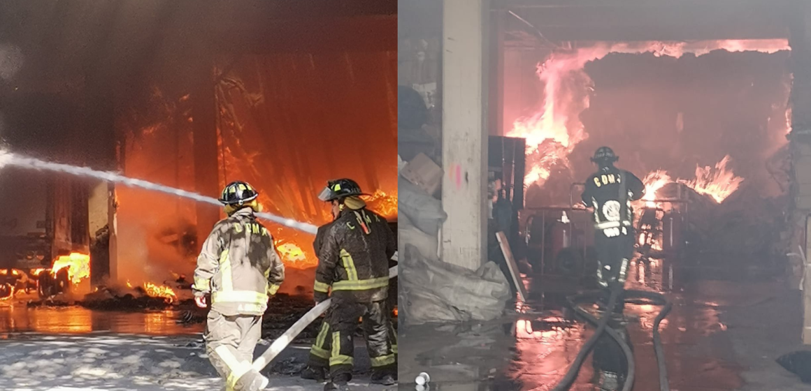 Incendio en fábrica de Azcapotzalco