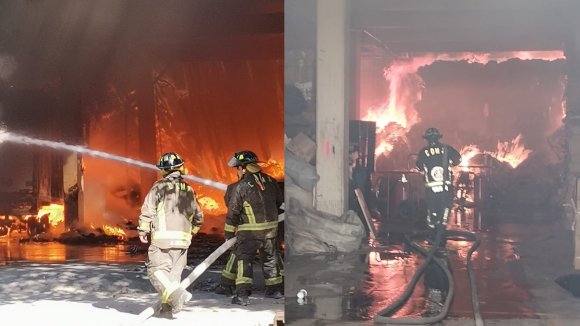 Incendio en fábrica de Azcapotzalco