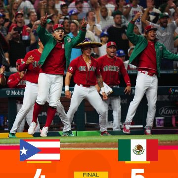 México a semifinales del Clásico Mundial de Béisbol