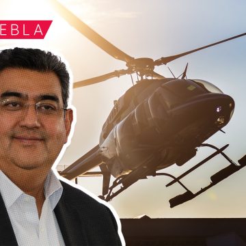 Gobernador de Puebla usará helicópteros para trasladarse