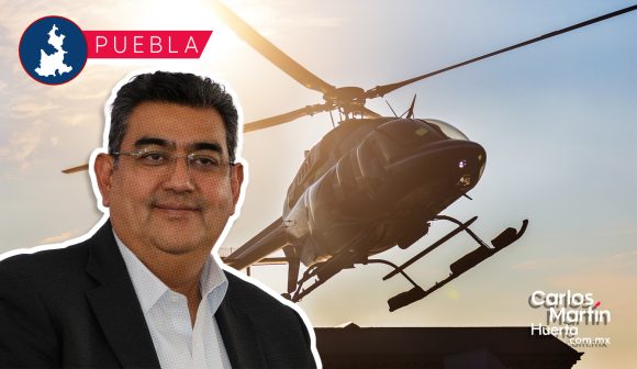 Gobernador de Puebla usará helicópteros para trasladarse