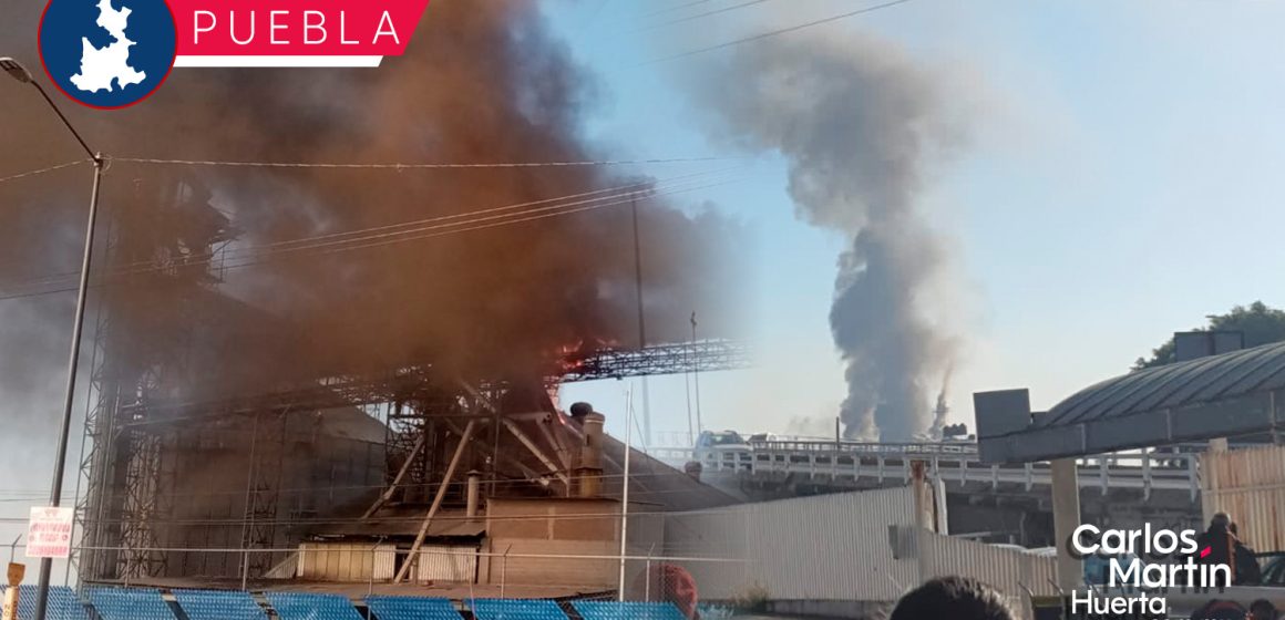 Fuerte incendio se registró en procesadora Italpasta