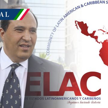 Lázaro Cárdenas Batel llega a la Celac