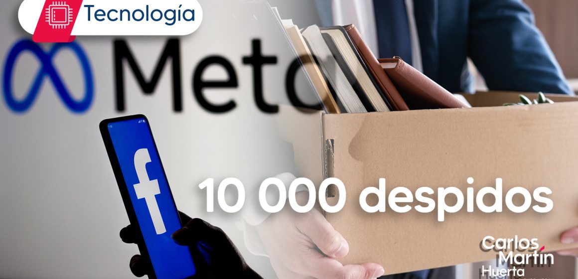 Meta anuncia nuevo recorte de 10 mil puestos de trabajo