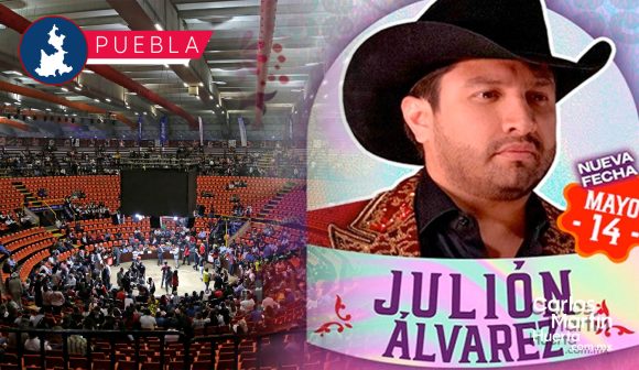 Nueva fecha para Julión Álvarez en el Palenque de Puebla; información aquí