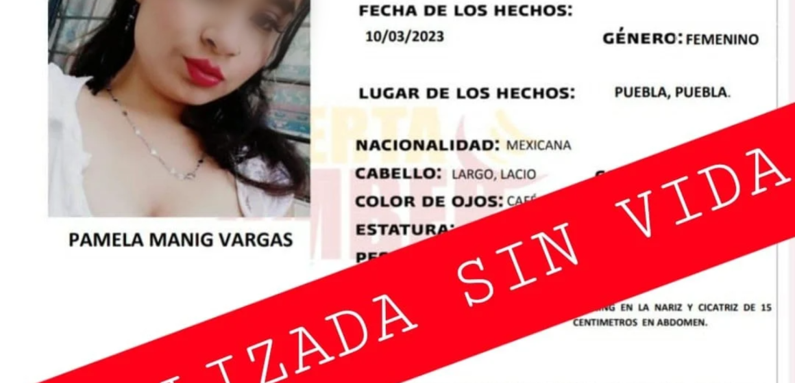 Localizan sin vida a  Pamela Manig Vargas de 17 años de edad