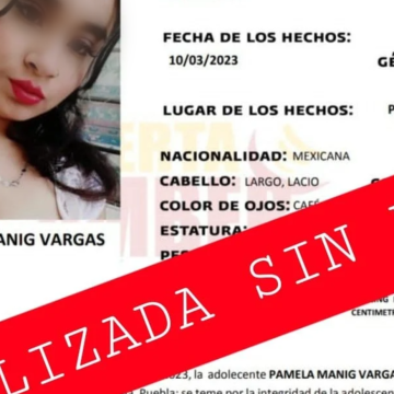 Localizan sin vida a  Pamela Manig Vargas de 17 años de edad