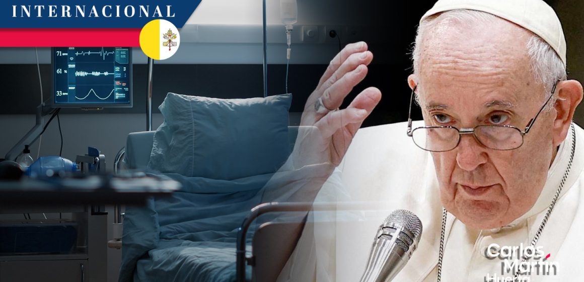 Papa Francisco ingresa al hospital Gemelli de Roma