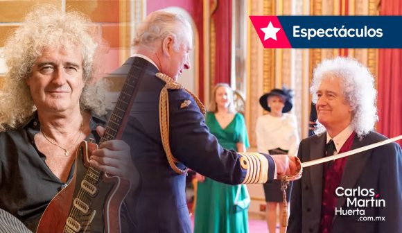 Sir Brian May, guitarrista de Queen, condecorado por Carlos III