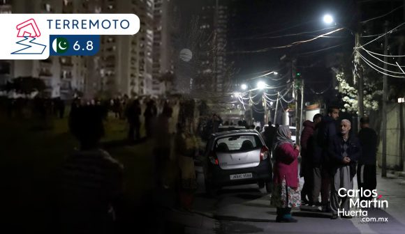 Sismo magnitud 6.5 se registró en Afganistán y Pakistán
