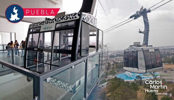 Teleférico será reactivado antes del arranque de la Feria de Puebla