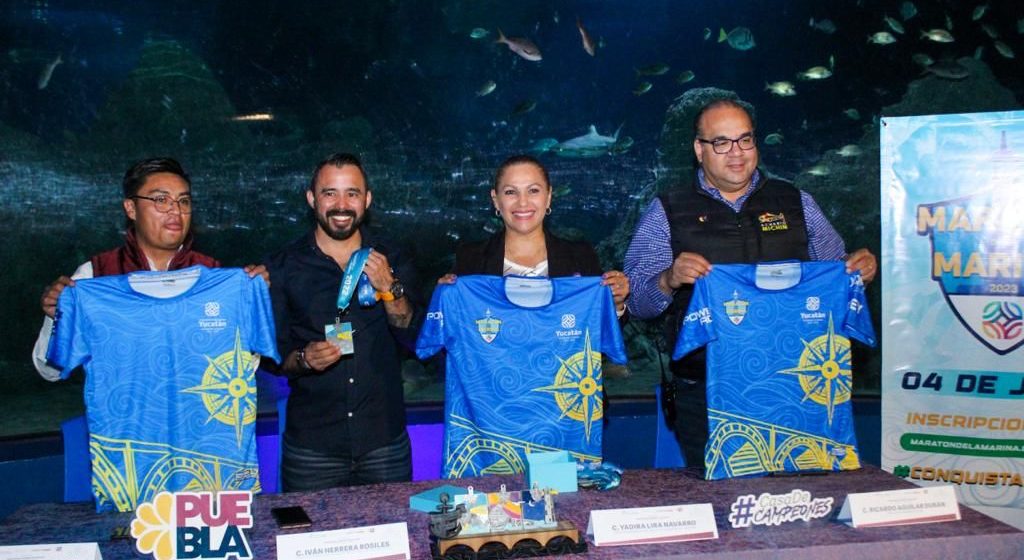 INPODE firma acuerdo con IDEY en presentación del Maratón de la Marina Yucatán 2023