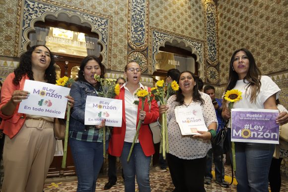 Colectivas feministas celebraron la aprobación de la Ley Ácida y Monzón