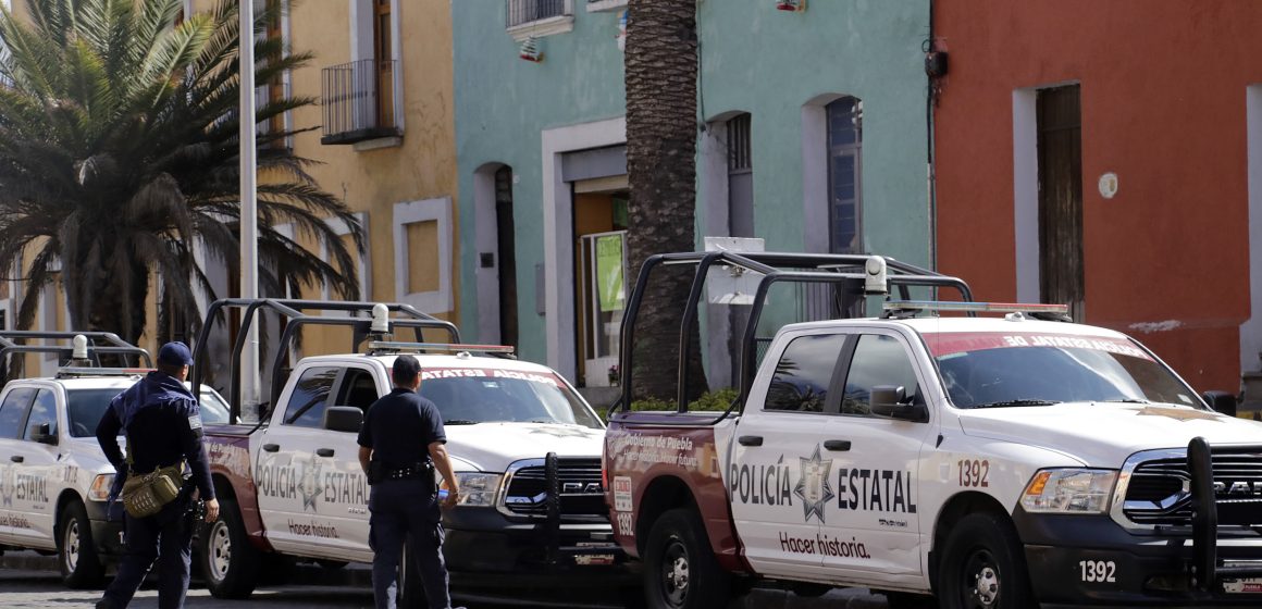 Reportan baja de delitos de robo en zona conurbada de Puebla