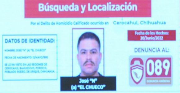 Encuentran muerto a “El Chueco”, presunto asesino de dos jesuitas y un guía de turistas en Chihuahua