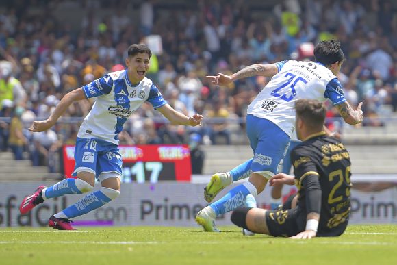 Puebla derrota a Pumas en Ciudad Universitaria