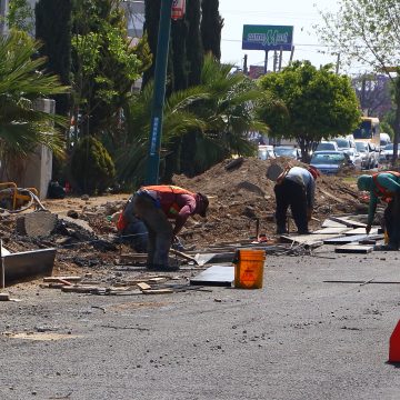 Habrá trabajos de bacheo en bulevar Forjadores