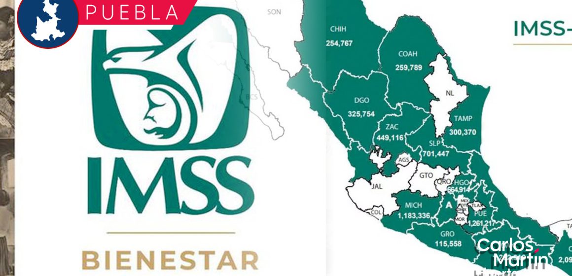 ¡Confirmado! Puebla se afiliará al programa IMSS-Bienestar