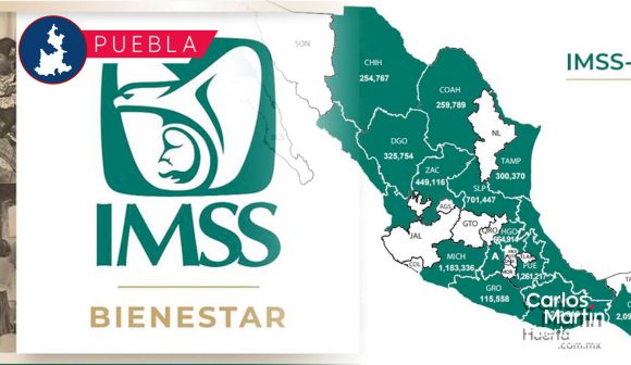 ¡Confirmado! Puebla se afiliará al programa IMSS-Bienestar