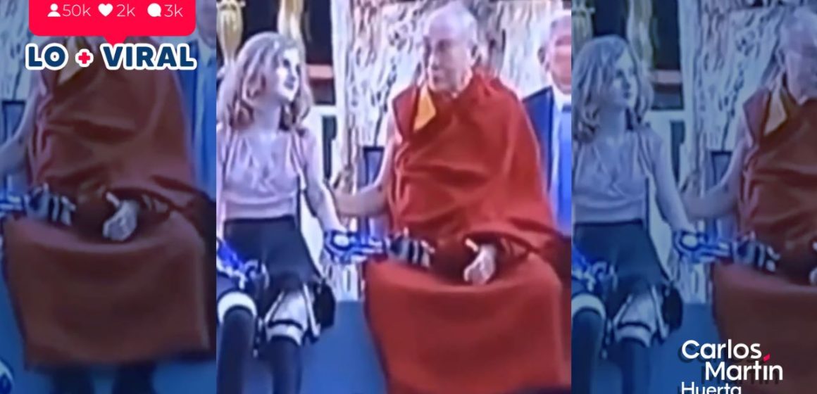 Nueva polémica del Dalai Lama por acariciar a una niña