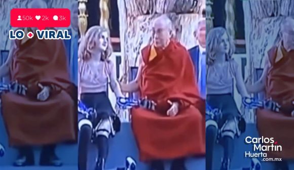 Nueva polémica del Dalai Lama por acariciar a una niña