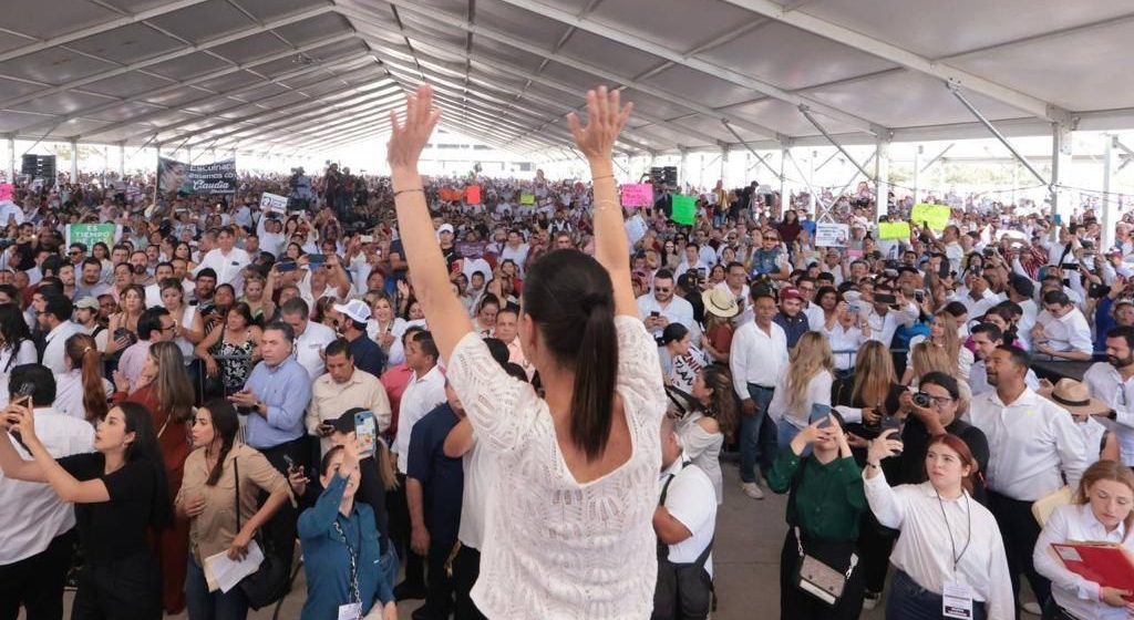 ’’Sin Sinaloa no hay México’’: Claudia Sheinbaum ante más de 12 mil sinaloenses