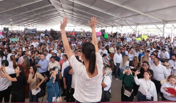 85b310c3-2241-4574-b54c-c9aef801a220 ’’Sin Sinaloa no hay México’’: Claudia Sheinbaum ante más de 12 mil sinaloenses