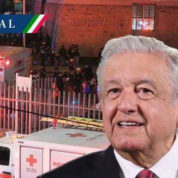 AMLO reitera que FGR fincará responsabilidades por incendio en Ciudad Juárez