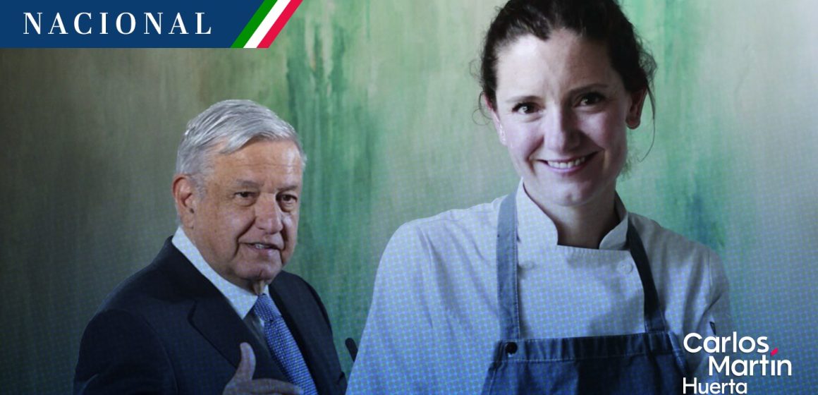 AMLO felicita a Elena Reygadas por ser nombrada la mejor chef del mundo