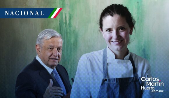 AMLO - Elena Reygadas AMLO felicita a Elena Reygadas por ser nombrada la mejor chef del mundo
