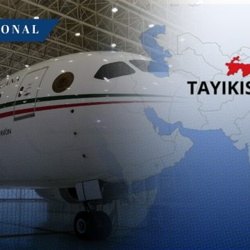 Vuela el avión presidencial a Tayikistán