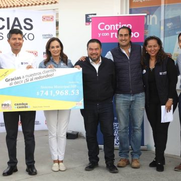 OXXO entrega donativo al Ayuntamiento de Puebla; se construirá área post COVID