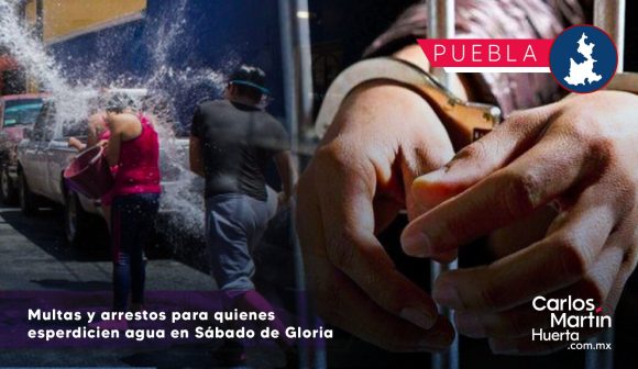 Conoce las multas por desperdiciar agua en Sábado de Gloria; podrías ser arrestado