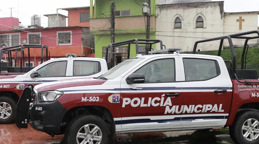 En Xicotepec Sergio Salomón entregó patrullas