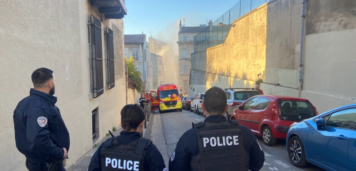 Derrumbe de edificio en Marsella deja heridos graves