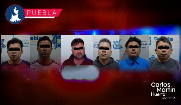 Detiene SSC a seis integrantes de la banda del “Barbas”