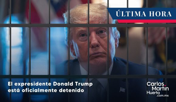 Detienen a Donald Trump en Nueva York; primer ex presidente en ser arrestado