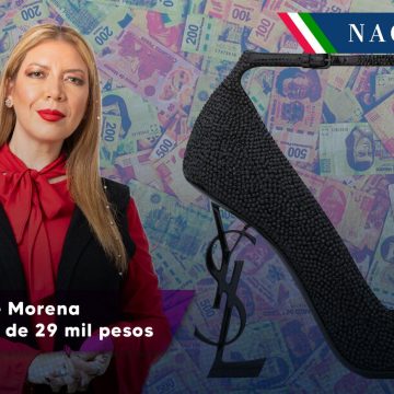 Diputada de Morena lleva zapatos de 29 mil pesos a presentación de consejeros del INE