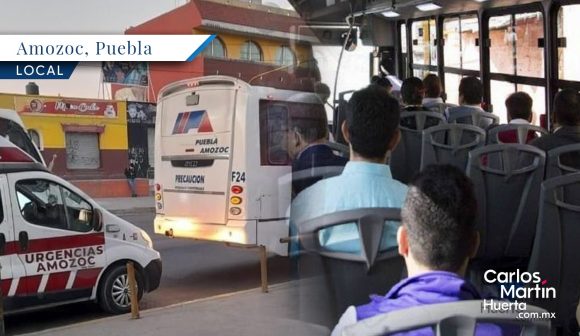 Disparan a pasajero durante asalto a ruta Puebla-Amozoc F24
