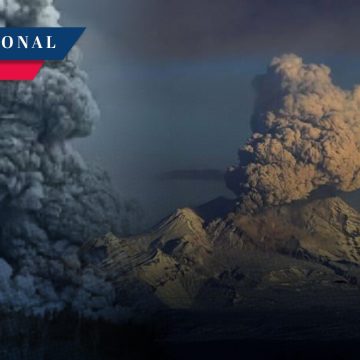 (VIDEO) Erupción del volcán Shiveluch en Rusia cubre poblados con ceniza