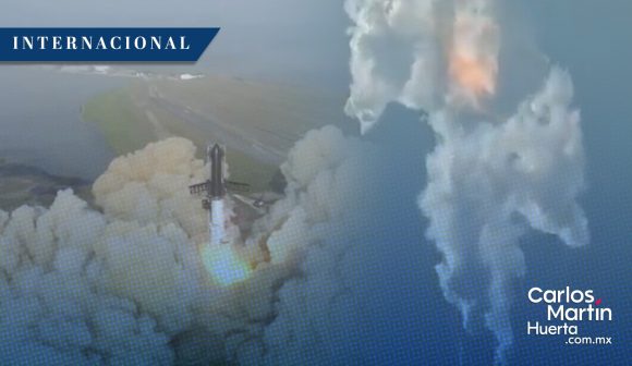 (VIDEO) Cohete Starship explota en su primer vuelo de prueba