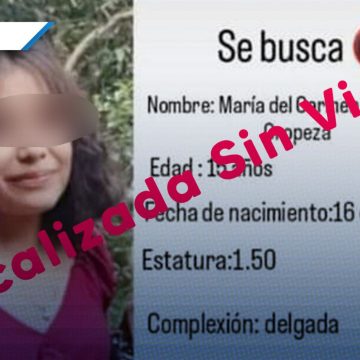 Hallan sin vida a una joven en Tehuacán