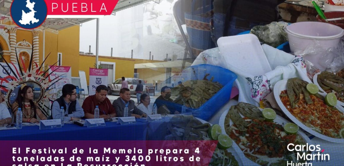 Festival de la Memela prepara 4 toneladas de maíz en La Resurrección