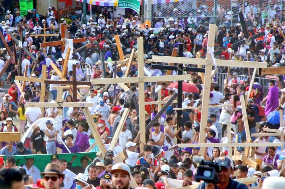 FtJ_sXZXoAEvCQY Reportan cifra histórica de asistentes a la Pasión de Cristo en Iztapalapa