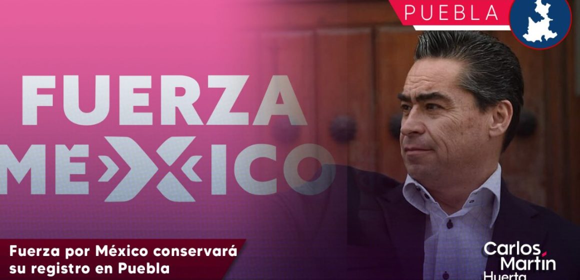 Fuerza por México conservará su registro en Puebla: Moreno Valle Buitrón