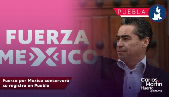 Fuerza por México conservará su registro en Puebla: Moreno Valle Buitrón