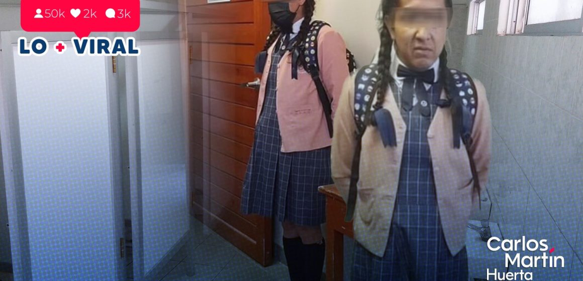 Detienen a hombre con uniforme escolar que grababa a niñas en escuela de Perú