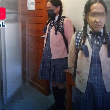 Detienen a hombre con uniforme escolar que grababa a niñas en escuela de Perú